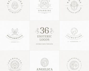 36 Esoterische Logo Vorlagen | Leinwand