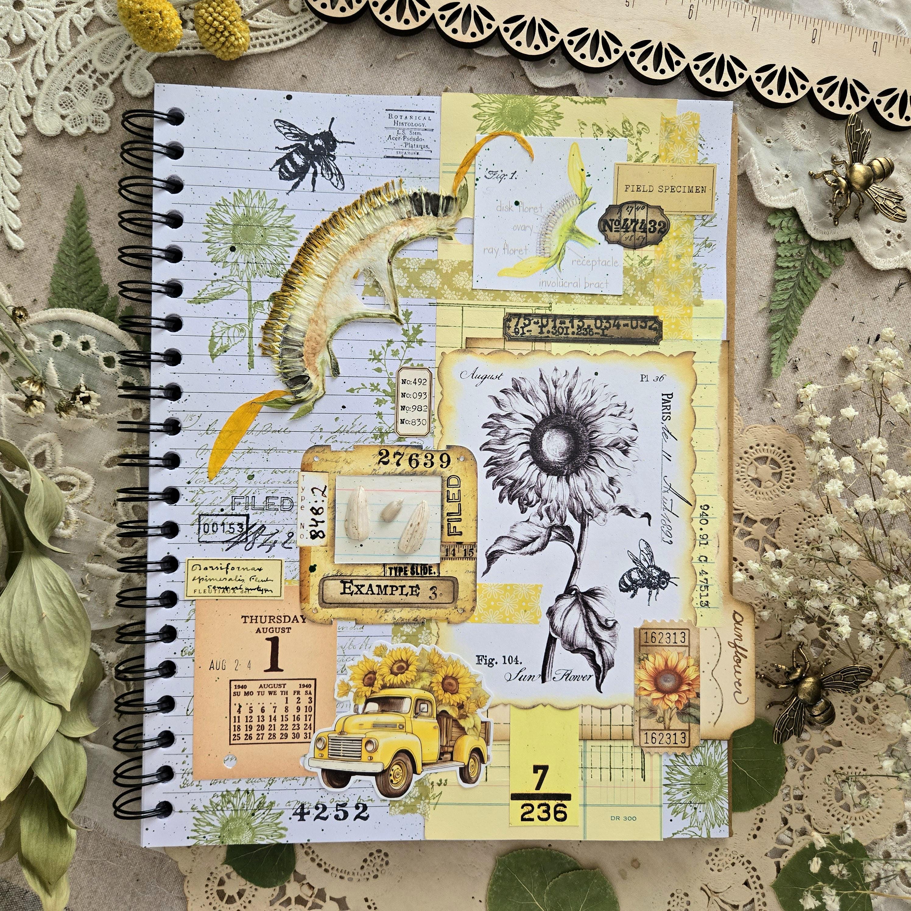 Mega Ephemera Yellow Pack Digital Collage Sheet for Crafts / Junk ...