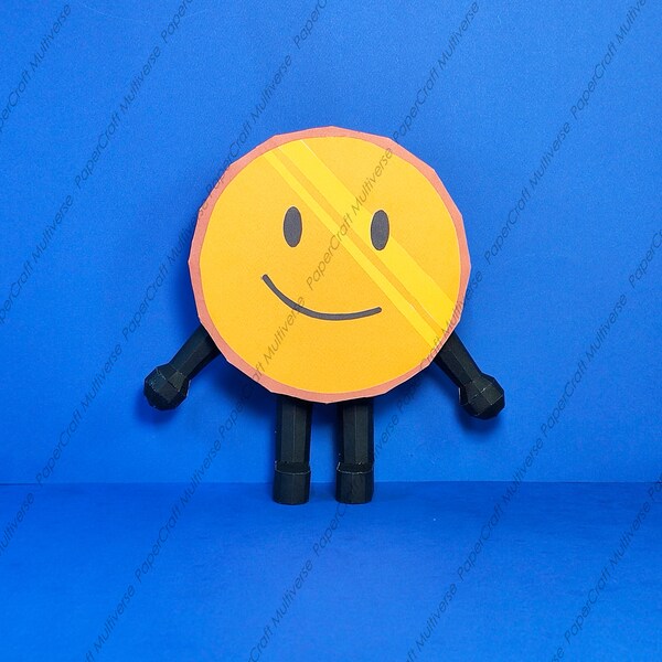 Bfdi Papercraft Template Etsy Bfdi Papercraft Template Etsy