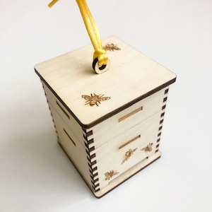 Mini Beekeepers Beehive Ornament