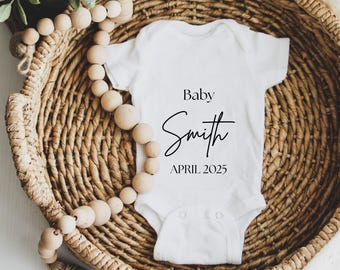 Personalised Baby Onesie