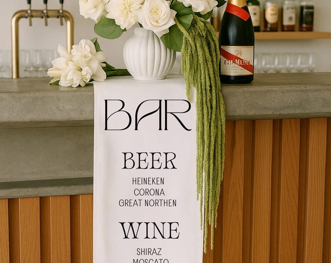Wedding Bar Sign
