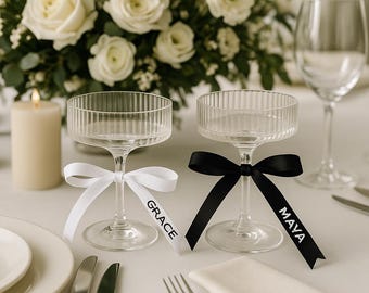 Personalized Ribbon Name Tag