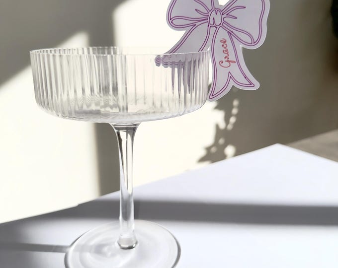 Bow Place Card