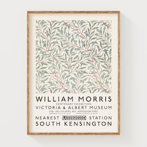 William Morris Instant Download Willow Bough Vintage Art Print Floral Pattern Decorative Wall Decor Classic Design Home Aesthetic