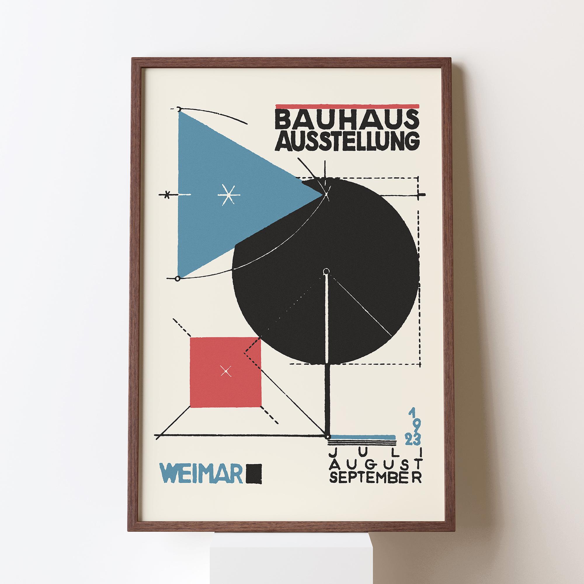 バウハウス Weimar Ausstellung 1923 IBH-70046 Bauhaus