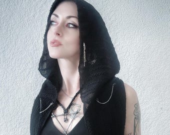 Witch Hood - 925 Sterling Silver Handmade Pendant by La Fin des Temps (Paris)