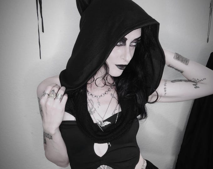 Featured listing image: Black Rave Hood