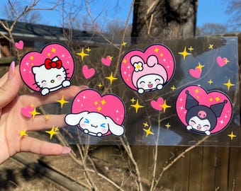 Kitty & Friends Hot Pink design