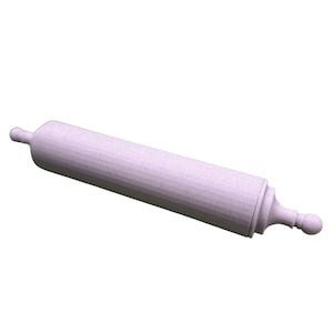 SAMPAOLI COMMERCE USA 10-Inch Rolling Pin: Modern Design for Perfect Homemade Dough, empanadas, dumpling, press roll dough.