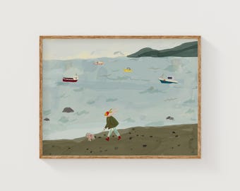 Artful Sea Art |  Coastal-wall arte Giclee Museum Quality in Multiple Sizes