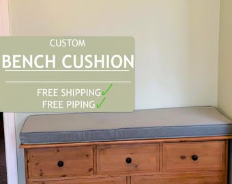 Kallax Cushion, Custom Bench Cushions, Window Seat Balcony Cushions, More Fabric Options