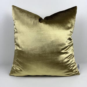 Luxus Gold Samt Kissenbezug: Dekoratives Sofakissen