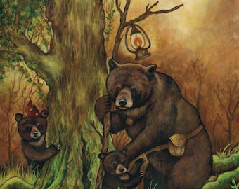 a5 adventure bears print!