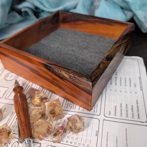 Personal Dice Tray | Rolling Tray | | DnD | TTRPG | Tabletop | Board Game | RPG | Dungeons & Dragons