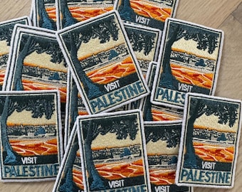 Palestine iron on patch- Palestine sweatshirt patch- Palestine tote patch- Palestine sticker