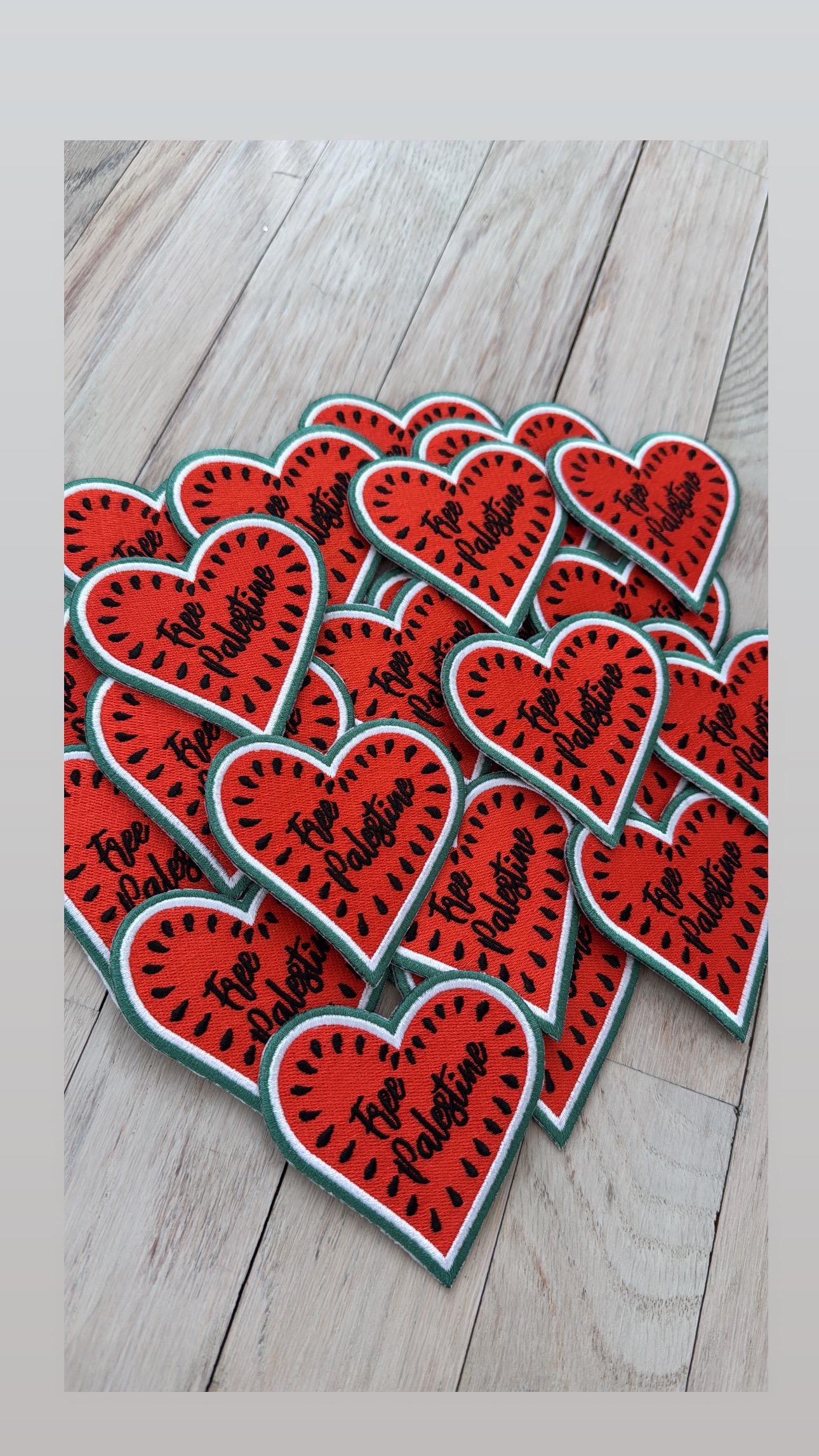 Palestine iron on patch- Palestine sweatshirt patch- Palestine tote patch- Palestine sticker- watermelon patch