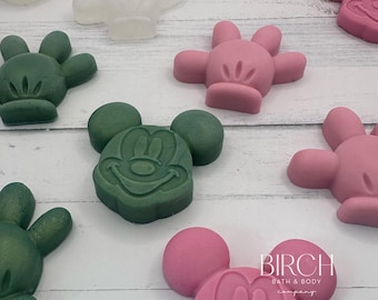 Handmade Mickey Mouse Soap Favors: Natural Party Gifts