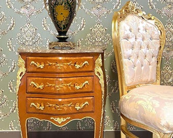 Lot De 2 Consoles Murales M - Baroque Rococo Rouge - Antique - 31x21x12cm