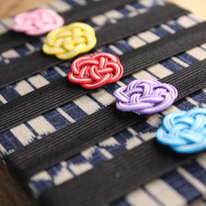 Mizuhiki Plum Blossom Book Band: Japanese Goshuincho A6 A4 image 1