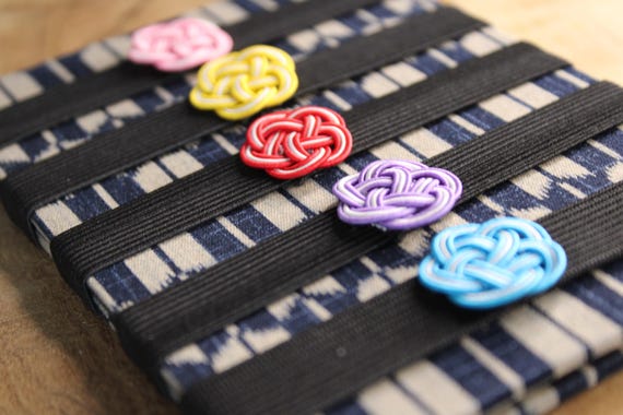 Mizuhiki Plum Blossom Book Band: Japanese Goshuincho A6 A4