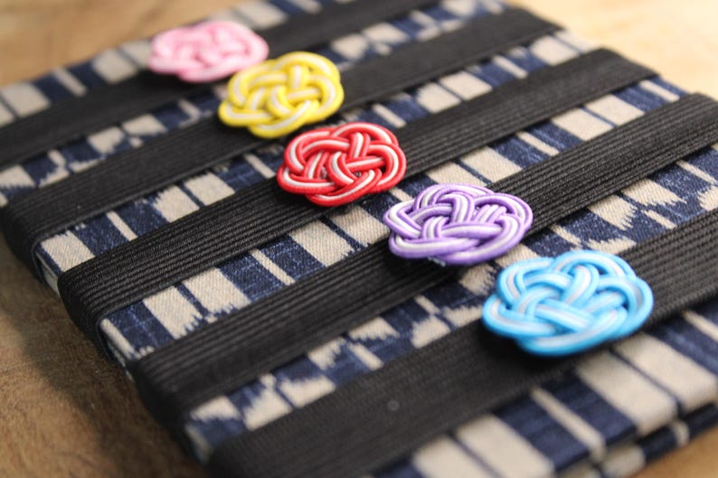 Mizuhiki Plum Blossom Book Band: Japanese Goshuincho A6 A4 image 1