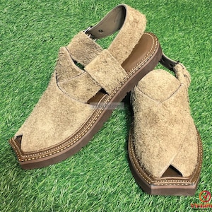 Handmade Peshawari Chappal | Traditional Pakistani Leather Sandals for Men | Comfortable Shoes For Gents