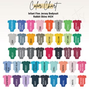 Editable Rabbit Skins 4424 Color+Size Chart,Canva Template (Digital Download),Rabbit Skins 4424 color+size chart,Rs 4424 chart,Rabbit Skins image 9