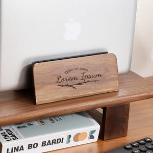 Multiple Laptop docking station, Multiple laptop stand, Upright laptop stand, triple laptop holder for desk, Desk Organizer for Home Office