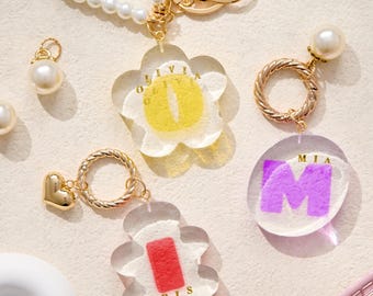 Portachiavi da uomo e da donna, con perle finte, portachiavi dorato per auto, zaino, accessorio per appendere gli anelli, regalo per i propri cari