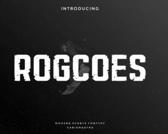 Rogcoes Font, Handwritten Font, Cricut Font, Casual Font, Modern Font, Crafter Font, Logo Font, Thin Font, Monoline Font, Retro Font