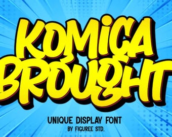 Komica Brought Font, Cricut Font, Bold Fonts, Casual Font, Modern Font, Calligraphy Fonts, Cursive Font, Handwritten Font, Monoline Font