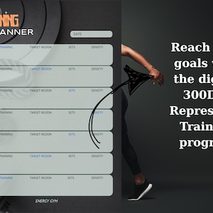 Home Workout Plan PDF , Fitness Program , Digital Exercise Schedule , Gym & Home Training , Instant Download