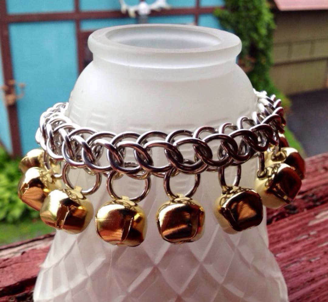 Anklet Chainmail Jingle Bell Gypsy - Etsy