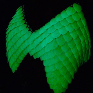 Glow in the Dark Dragon Scale Top