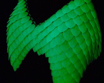 Glow in the Dark Dragon Scale Top