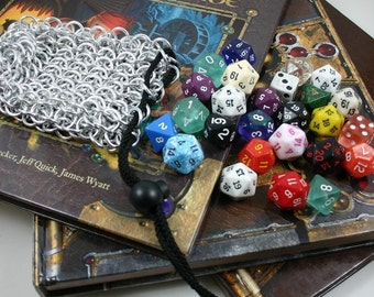 Small Chainmail Dice Bag