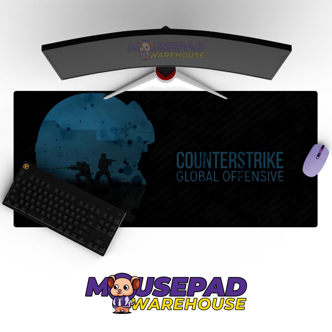 Counter-strike CSGO Inspired Mousepad 570397 // Large Desk Mat, TCG ...
