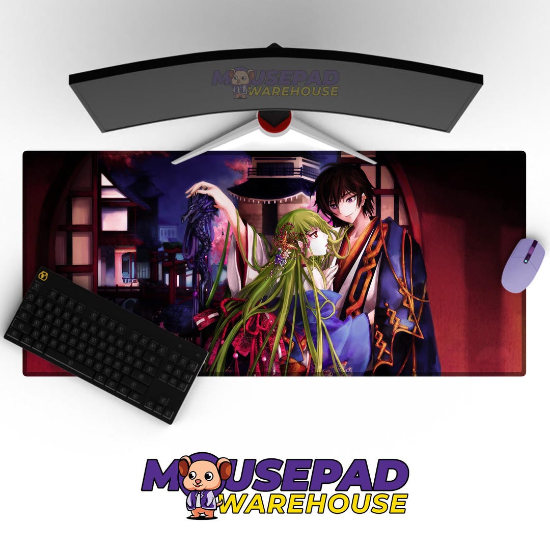 Code Geass Inspired Anime Mousepad 104034 // Large Desk Mat, TCG ...