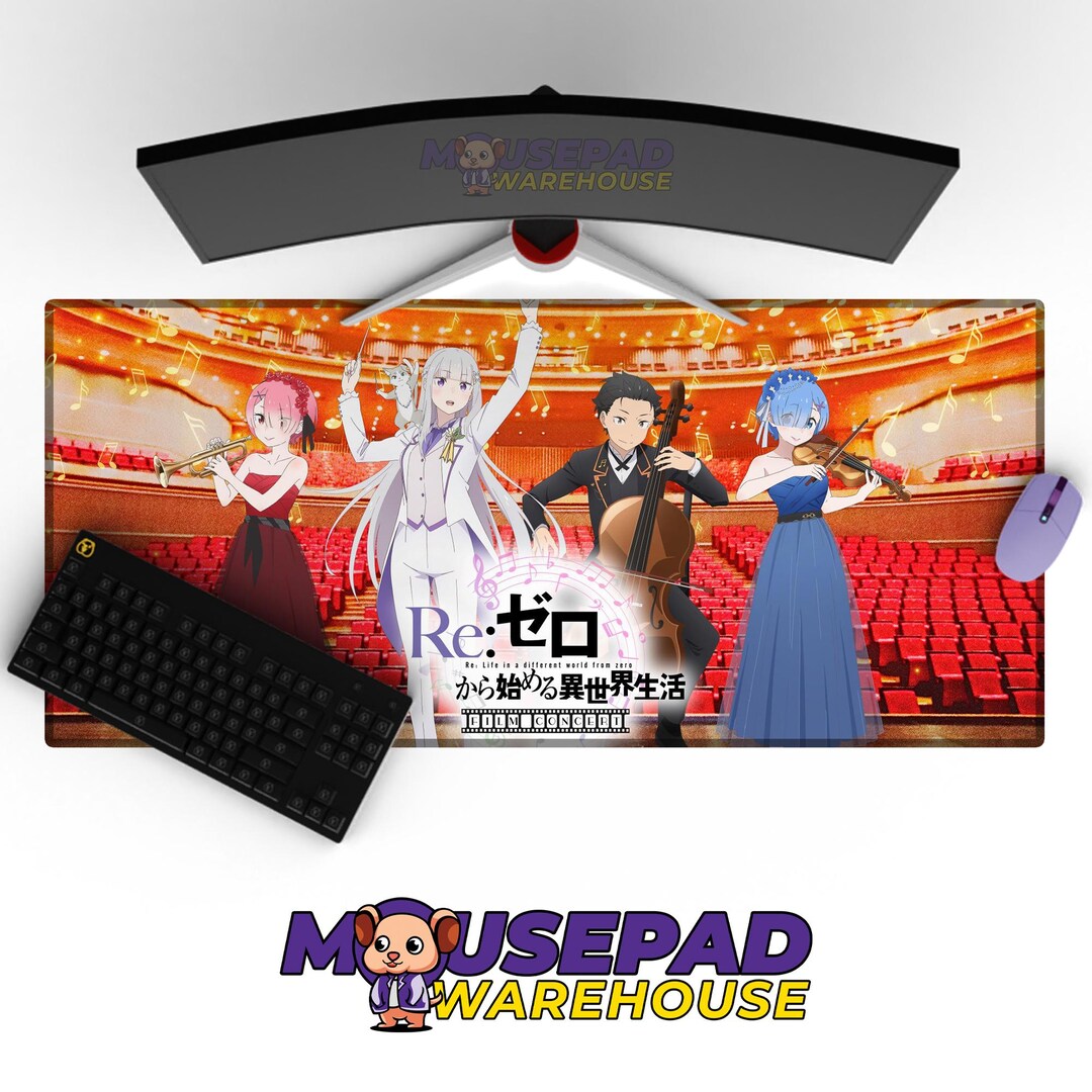 Re:zero re Zero Inspired Anime Mousepad 1356870 // Large Desk Mat, TCG ...