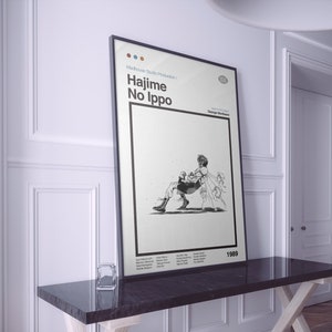 Póster de Hajime No Ippo / Impresión de Hajime No Ippo / Póster de anime / Impresión artística de anime / Póster minimalista / Impresión artística retro vintage / Tamaños flexibles
