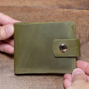 Luxus Leder Geldbörse für Männer, Herren Leder Geldbörse, Handgefertigte Leder Geldbörse, Handwerker Geldbörse für Papa, Perfektes Geburtstags- oder Vatertagsgeschenk