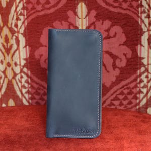 Portefeuille en cuir pour femme, portefeuille en cuir de luxe pour femme, sac à main en cuir fait main, portefeuille en cuir artisanal parfait cadeau d'anniversaire ou de fête des mères