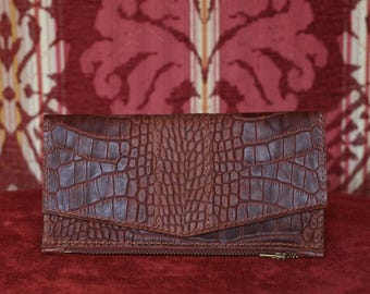 Cartera de cuero de lujo para hombre, Monedero de cuero para hombre, Monedero de cuero artesanal para hombre, Regalo de cumpleaños perfecto hecho a mano, Regalo para el Día del Padre