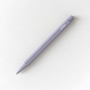 Stylo à bille zéro déchet • Fabriqué à partir de bioplastique durable, avec programme de recyclage et fabriqué à la main en Allemagne. Couleur : Lavande