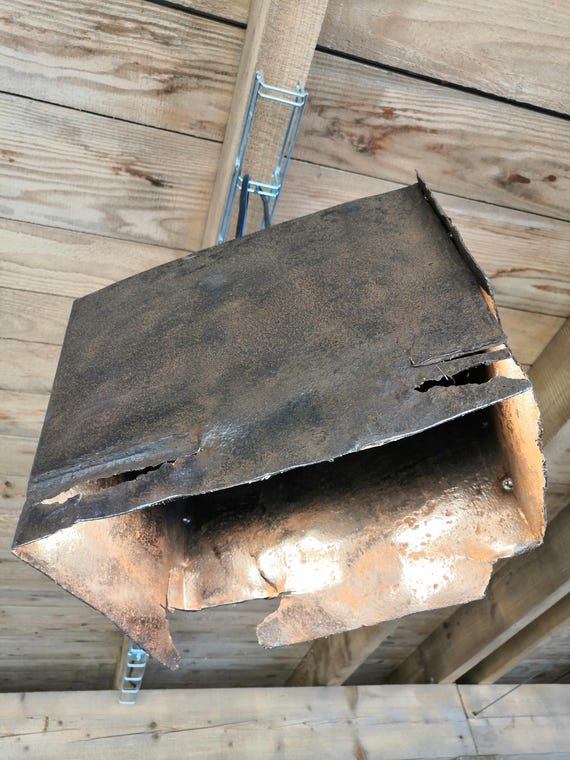 Metal Ceiling Lamps - Industrial, Rust,interior Design, Handmade