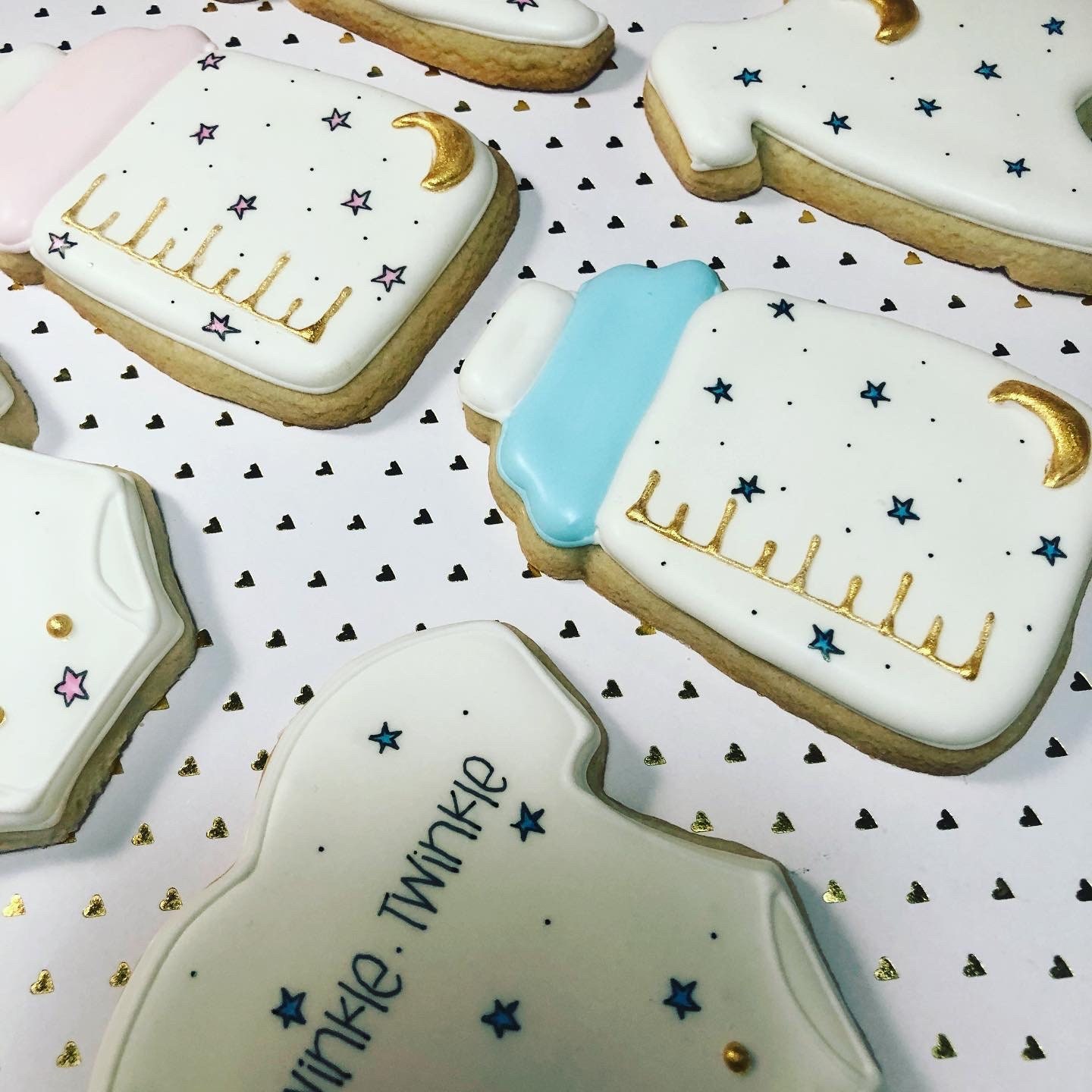 Gender Reveal Baby Sugar Cookies Twinkle Twinkle Etsy