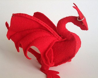 Camelot Dragon Plush PATTERN (PDF file)