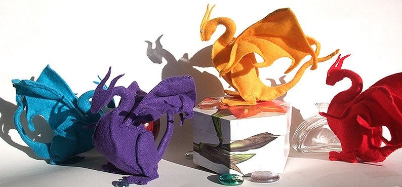 Camelot Dragon Plush PATTERN PDF file image 2