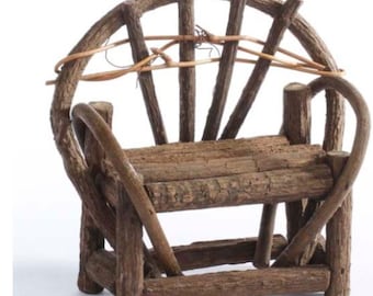 miniature park bench hobby lobby